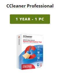CCleaner Professional 1 Year 1 PC fast delivery