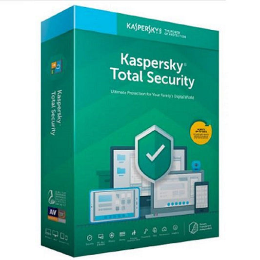 Kaspersky Total Security 2022 Latest Version 1 PC 1 Year